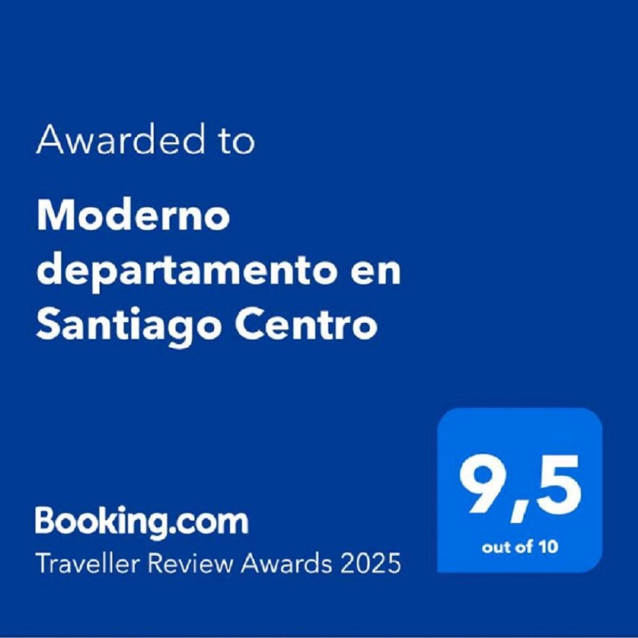 Moderno Departamento En Centro Apartamento Santiago